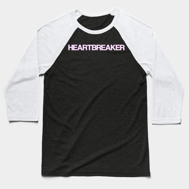 Heartbreaker Baseball T-Shirt by sanastyle